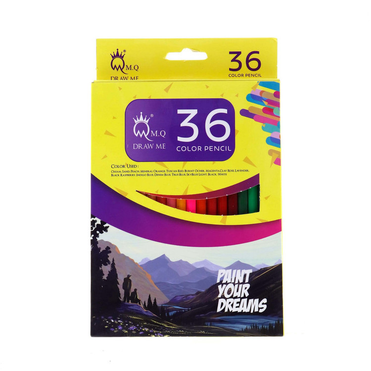 مداد رنگی 36 رنگ ام کیو مدل MQ-036G