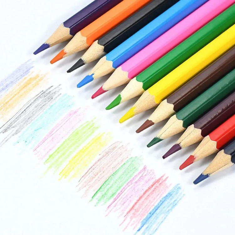 مداد رنگی 12 رنگ ویبو مدل WB9038-12 کد 4