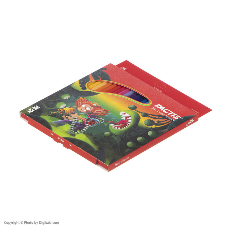 مداد رنگی 24 رنگ فکتیس طرح Nosy Kid مدل F07112324