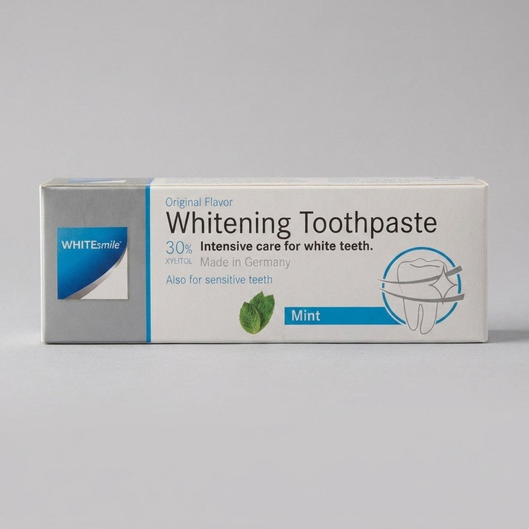 خمیر دندان سفید کننده وایت اسمایل مدل Whitening حجم 75میلی لیتر