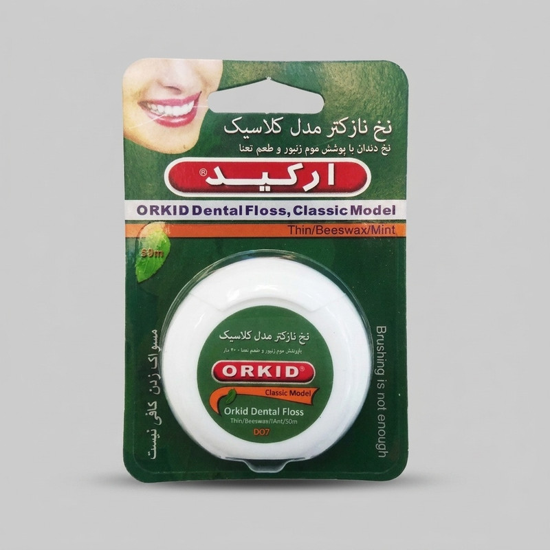 نخ دندان ارکید مدل کلاسیک مجموعه 10 عددی