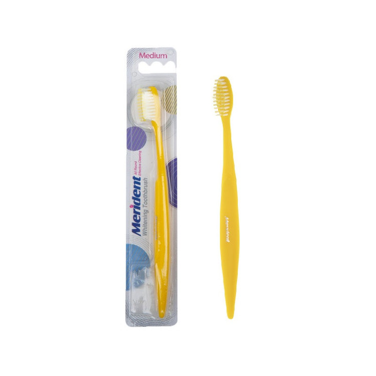 مسواک مریدنت مدل Whitening با برس متوسط بسته 2 عددی به همراه مسواک مریدنت با برس خیلی نرم بسته 2 عددی
