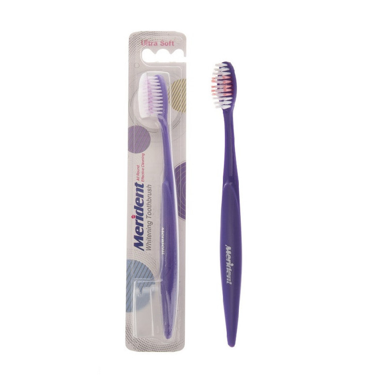 مسواک مریدنت مدل Whitening با برس متوسط بسته 2 عددی به همراه مسواک مریدنت با برس خیلی نرم بسته 2 عددی