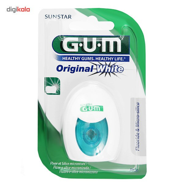 نخ دندان جی یو ام مدل Original White