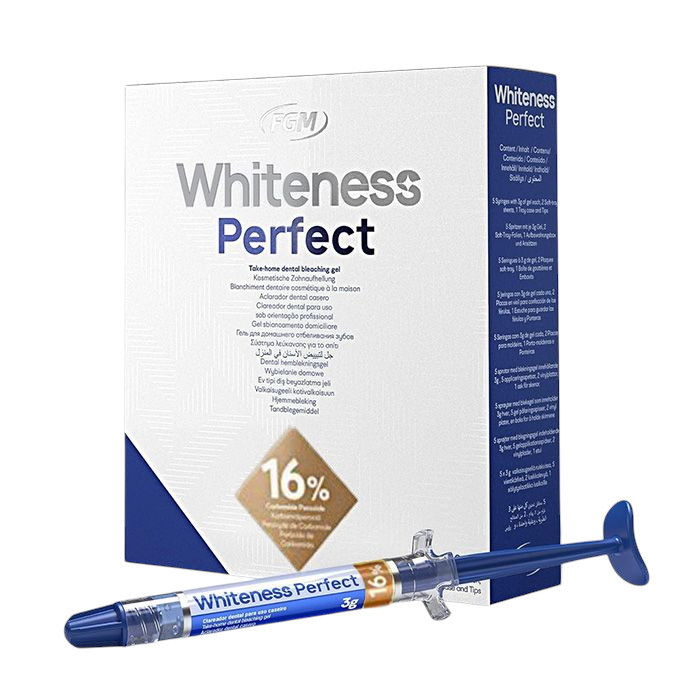 ژل بلیچینگ دندان اف جی ام مدل Perfect 16 حجم 15 میلی لیتر بسته 5 عددی
